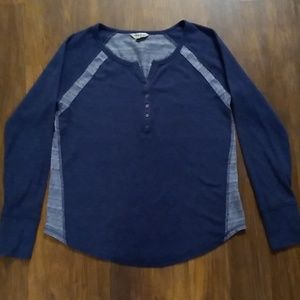 Women's Lucky Brand Thermal Henley Top